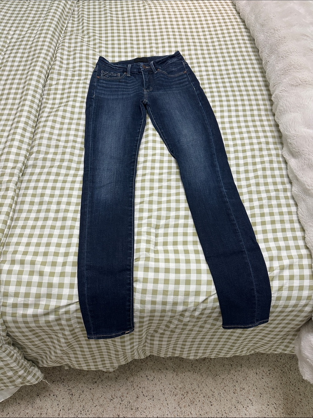 Buckle Dark Indigo Skinny Jeans